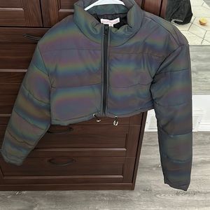 Puffy cropped jacket - NWOT